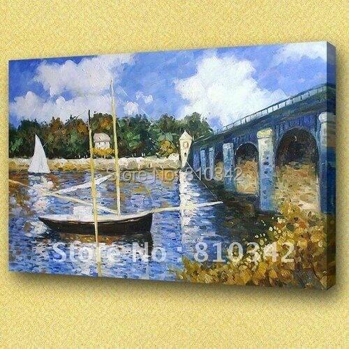 Claude Monet oil paintings,ornament, hand oil painting,reproduction,handicraft Monet09