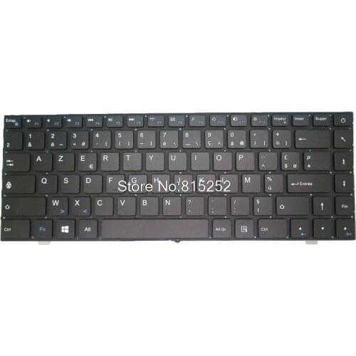 Laptop Keyboard For Haier X14 DK MIN 300B 343000073 France FR Black New Without Frame