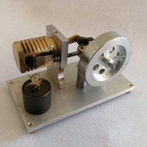 Stirling Engine Model Fittings Suction Engine Full Metal Generating Motor Motor Toy Steam Miniature