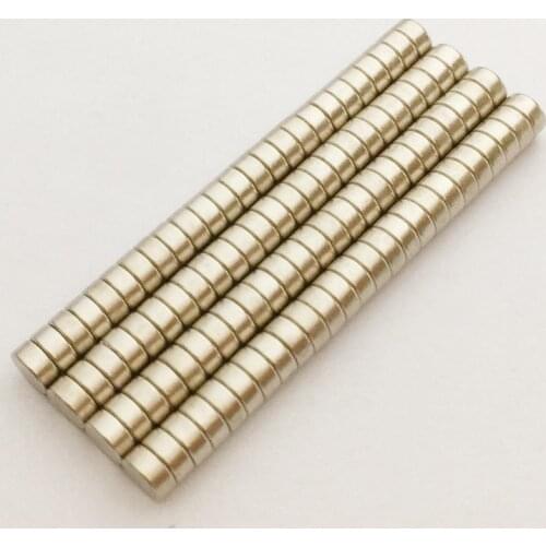 100pcs Dia3.2x1.6mm Neodymium Magnetic Thin Disc Brand New Rare-earth Neodymium Strong Permanent Magnet Rare Earth N42SH Neo