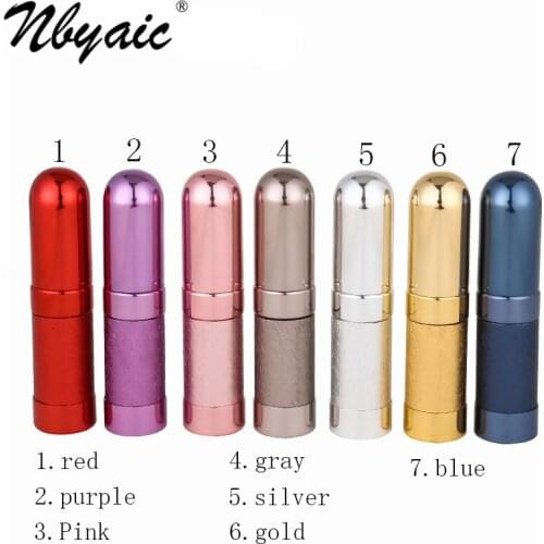 Nbyaic Perfume dispensing bottle high-end portable spray empty bottle refillable 6ml perfume sample dispenser 1pcs