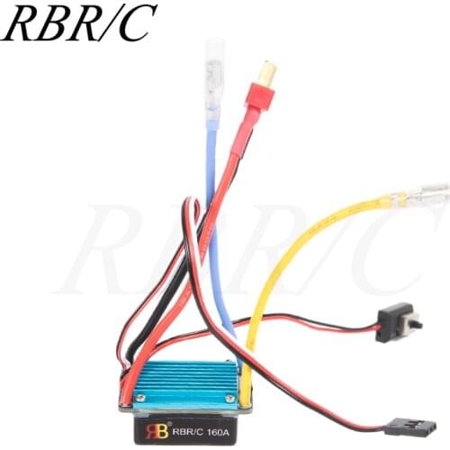 160A Two-Way ESC With Brush For Nest Boat Model Off-Road Climbing RC Car Toy Upgrade DIY Modification Accessories Part R699