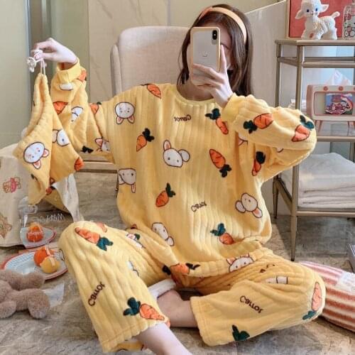 RolinBee Women's Warm Pajamas