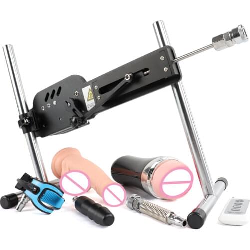 2021 Upgrade Sex Machine with Remote Control Super Silent Ultra Adjustable Vac u Lock 30db 120W love machine with free big dildo