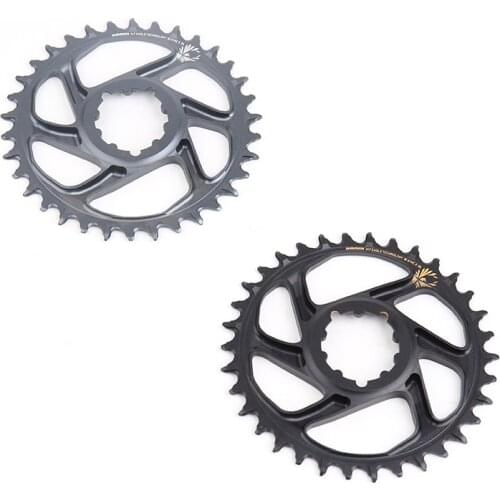 SRAM XX1 EAGLE 1X12 12 Speed Carbon Chainring 34T 6mm 3mm Offset Boost B148 Black Gold Chain Wheel X-SYNC