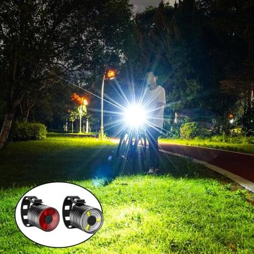 Bicycle Super Bright MTB Road Bike Front Rear Lights LED Bicycle Riding Lamp Waterproof Headlight and Taillight