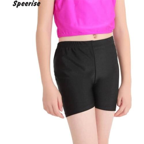 Childrens Ballet Dance Brief Panty Girl Spandex Shorts For Dance Lycra High Waist Dance Shorts Gymnastic Underwear Dance Wear