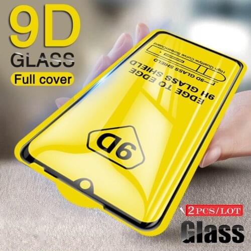 2 Pcs 9D Full Cover Glass for Xiaomi Redmi Note 8 / Note 8 Pro 9H Tempered Glass Phone Screen Protector for Xiaomi Redmi Series