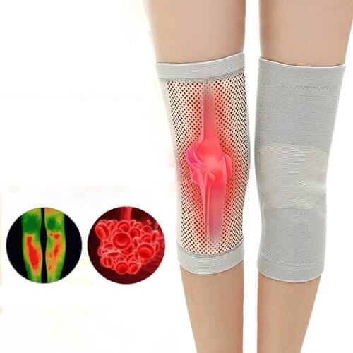1 pair Self Heating knee pads Health Care Winter Warm Knee brace magnet magnetic Tourmaline Therapy Spontaneous Heating Pad