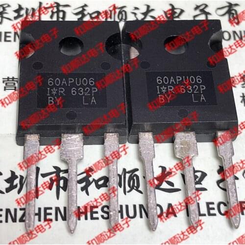 10pcs/lot 60APU06 New stock TO-247 600V 60A