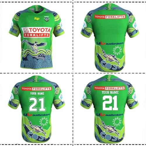 2021 CANBERRA RAIDERS INDIGENOUS JERSEY 2021/2022 Canberra Raiders Rugby TRAINING SHORTS JERSEY size S--5XL
