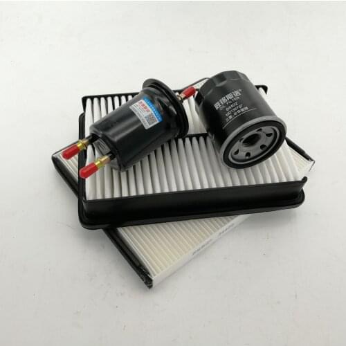 4 pieces a set Air filter oil filter Air conditioning filter Fuel filter for Brilliance H530 V5
