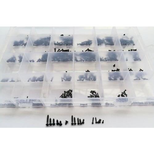 750pcs M1 M1.2 M1.4 M1.7 Phillips Countersunk Screws Flat Head Bolts Self-tapping Screw Top Quality