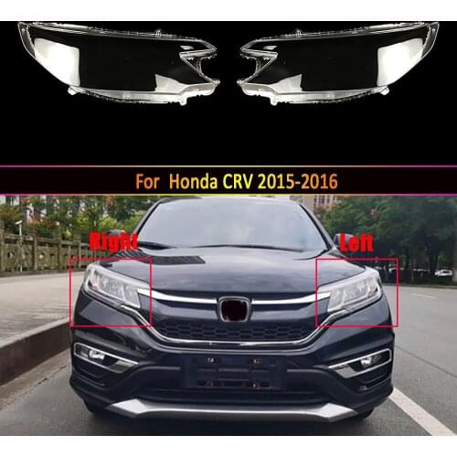 Car Headlamp Lens For Honda CRV 2015 2016 Car Replacement Lens Auto Shell Cover