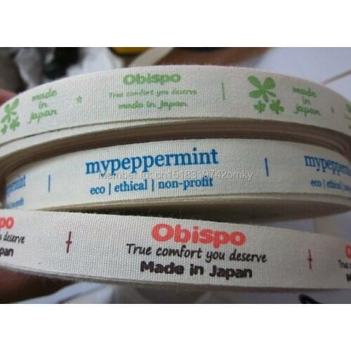 Free shipping garment tags/clothing cotton label printing/care label/main label/garment woven label/collar tag