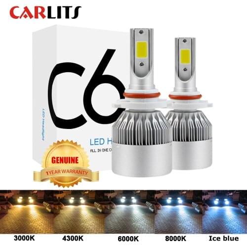 CARLITS LED H9 Bulbs (PGJ19-5)