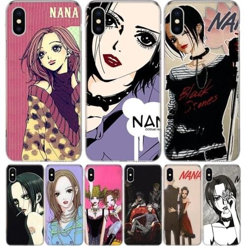 NaNa Osaki Anime Cover Phone Case For Iphone 12 11 Pro 7 6 X 8 6S Plus XS MAX + XR 5S SE 10 9 Art TPU Coque Capa Shell