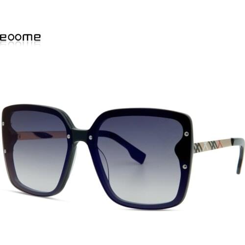 Eoome New Fashion 2021 Lady Sunglasses Winter Woman Luxury Tortoiseshell Glasses Lentes Polarizados Para Hombre With Case