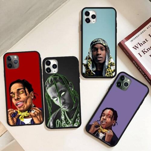 ASAP Mob Asap Rocky Rapper Phone Case for iPhone 11 12 pro MINI XS MAX 8 7 6 6S Plus X 5S SE 2020 XR
