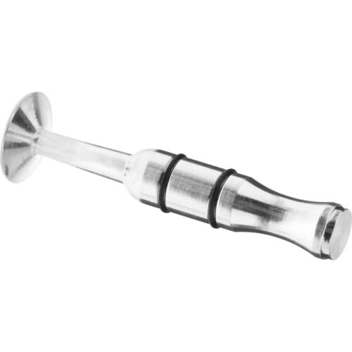 Compact Steel Mouthpiece Mouth Strength Trainer Embouchure Training Device for Trumpet Clarinet Saxophones