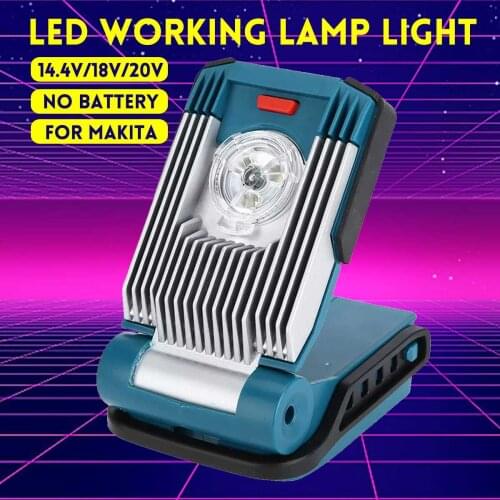 Power Tool 18V 20V Li-ion Battery Supply LED working light lamp For Bosch For Makita For Milwaukee For DeWalt Freeshipping New