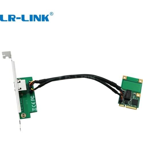 LREC2206PT mini pci-e lan card intel I210 gigabit ethernet single port copper mini network adapter