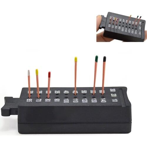 Dental Gutta Percha Cutter Base Measuring Endo Rulers Endodontic Span Measure Scale Dentist Tools Dental Instruments Materials