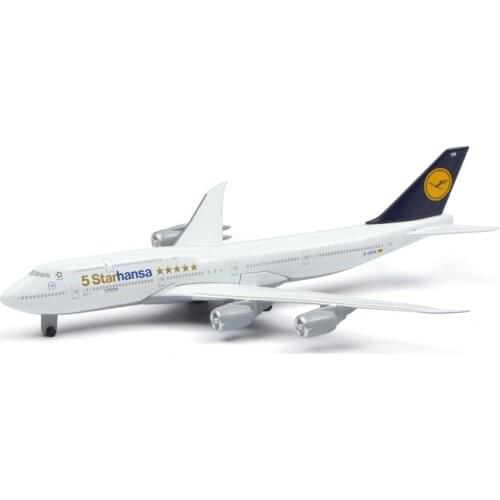 Diecast 1/600 Scale Alloy B747-8 German Lufthansa 5 Aviation Airplane Model Starhansa Static Display Adult Collection Hot Toys