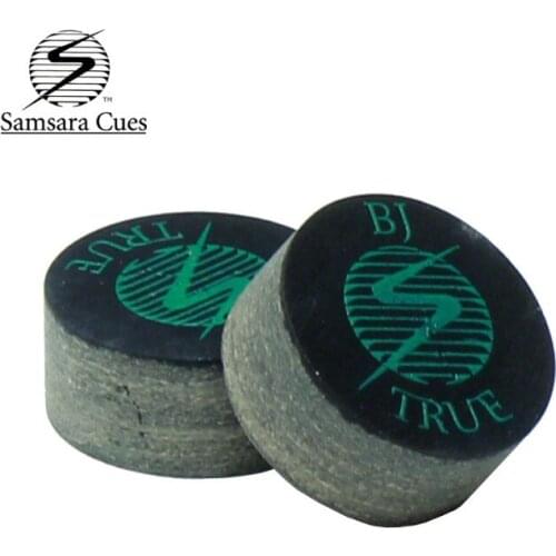 Original Samsara Green 9 Layers Tips Professional Punch and Jump Cue Tips Excellent Pool Jump Tip Billiards Accessories