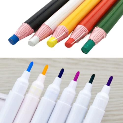 No Sharpening Pen Water-soluble Fade Pen Tailors Chalk Fabric Marking Pen Patchwork Ruler Quilting Sewing Tools Accessories