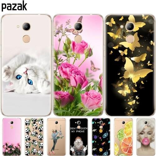Silicon Case Cover for Huawei Honor 6C Pro 5.2" Soft TPU phone back cover Cases For Huawei 6C Pro /V9 PLAY full 360 shockproof