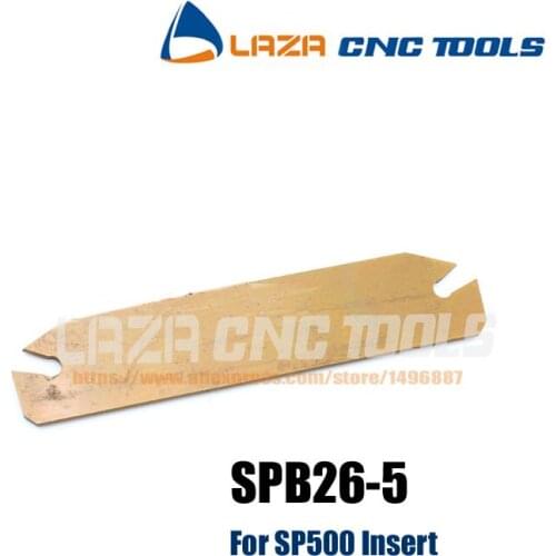 SPB26-5 Free Shiping Indexable Part Off Blade SPB 26-5 Parting Blade SPB526 For SMBB1626/2026/2526,5.0mm width for SP500 Inserts