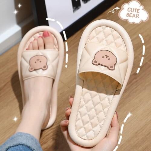 Slippers womens home bathroom bath slip cute couple slippers mens men slippers men shoes house slippers shower slippers