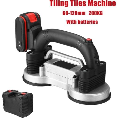 60-120mm Tiling Tiles Machine Tiles Vibrator 5 Speed Adjustable Suction Cup Automatic Floor Vibrator Leveling Tool With Battery