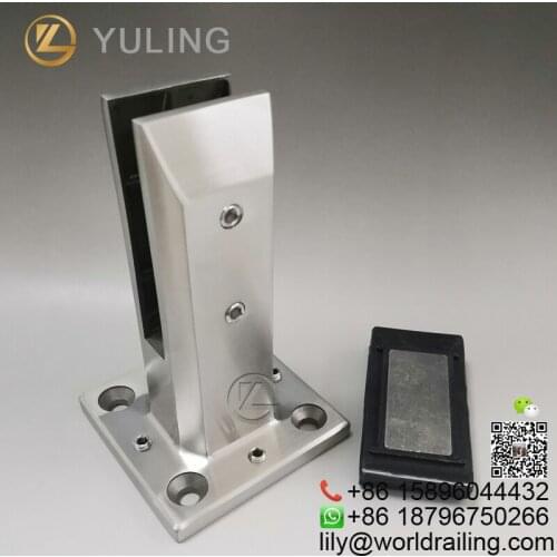 YL high quality frameless railing adjustable glass spigot