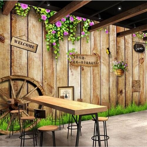 Wellyu papel de parede para quarto Rose Rose Coffee Bar KTV Wall Custom Large Mural Green Wallpaper
