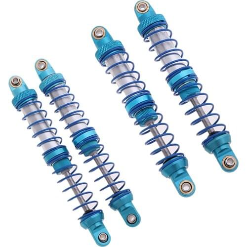 1:10 RC Crawler Accessories Universal Aluminum Shock Absorber for RC Crawler D90 CC01 Axial SCX10 Blue
