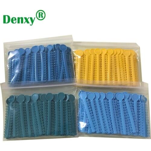 5Pack Dental Orthodontic Materials Ligature Ties Colorful Rubber Band Elastic