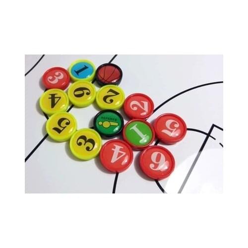 Tactical Board Accessories Football Epoxy Magnetic Particles Basketball Magnetic Pieces Digital Chess Whiteboard Pen Board Rubbi
