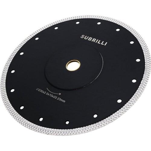 230mm 9" Diamond Saw Blade Turbo Thin Cutting Disc For Granite Marble Tiles Ceramic Best Quality Diamond Circular Saw