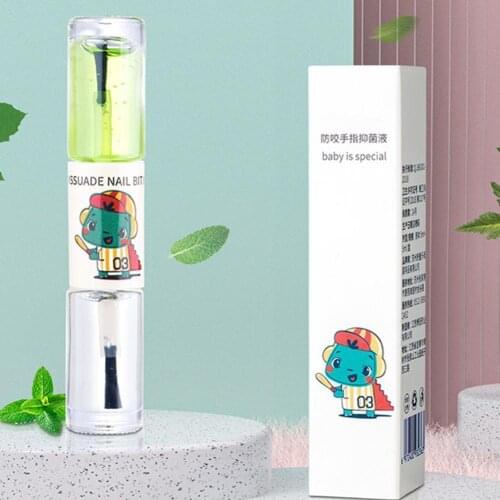 Stop Bitting Nail Polish Bitter Anti-biting For Baby Children Non-toxic Nail Nail Nutrition Care Nail Oil Water Bitter H3K4