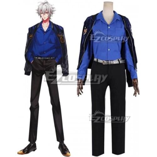Hypnosis Mic Division Rap Battle Samatoki Aohitsugi MC.Hc Hard core Uniform Halloween Carnival Outfit Suit Cosplay Costume E001