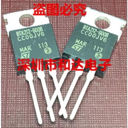 Xinyuan 10pcs/lot BTA212-600B BTA212 BTA212-600 TO-220 100%good