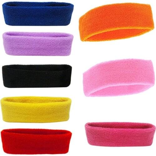 Soft Sports Headband Women Fashion Elastic Hair Bands Running Fitness Yoga Headwear Female Stretch Wash Makeup Hair Accessories