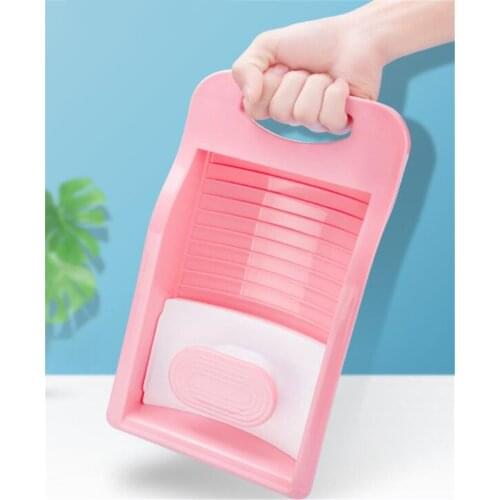 Underwear Washboard Plastic All-in-one Washing Board Mini Socks Personal Clothes Scrub Boards Home Bathroom Laundry Products