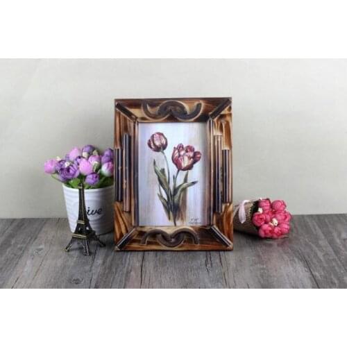 New 6 "retro creative photo frame
