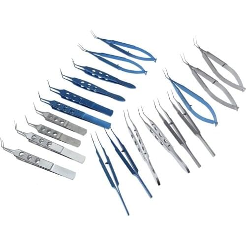 Ophthalmic Surgical Instrument Capsulorhexis Forceps Veterinary Instruments
