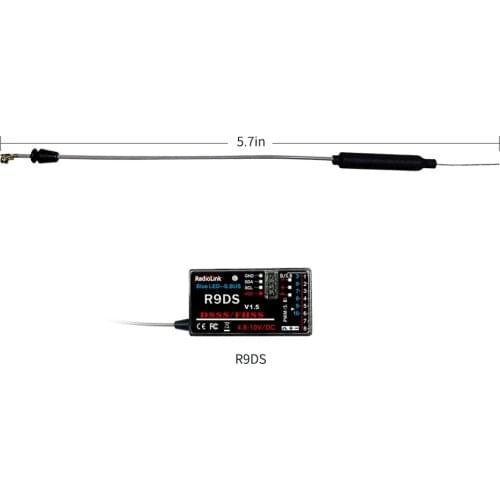 Radiolink R9DS 10CH 2.4ghz Receiver Antenna for Replacement Upgrade IPEX Connector 15cm