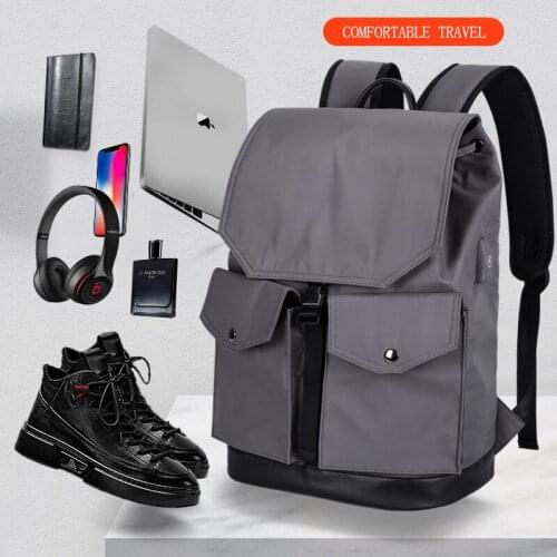 Rowe Backpack Multifunction USB 15.6 Inch Laptop Mochila for Teenager Student School Bag Fashion Waterproof Casual Backpack