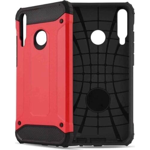 Huawei P40 Lite E Tank Silicone Case Red 450922848